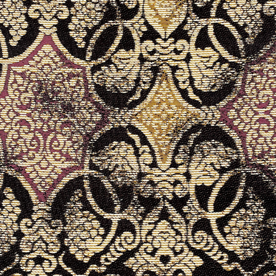 袋帯 帯丈450cm 正絹 Sランク 六通 カジュアル 茶系 1123000582314