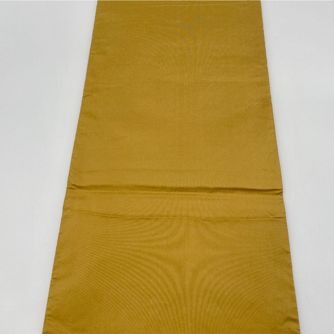 袋帯 帯丈426cm 正絹 Sランク 六通 フォーマル 金系 1123000422321