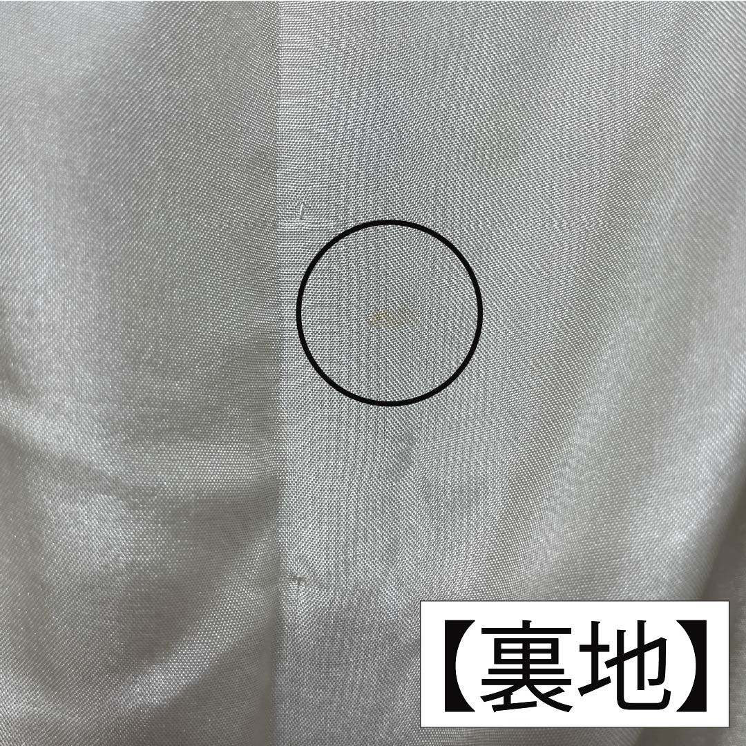 Visiting Kimono, Pure Silk, Grade A, Lined, Length 157.5cm, Sleeve Length 62.5cm, Rikyu White Brown (Rikyu Shirachairo), Kyoto Yuzen, Ivy, Single Crest, Artist's Work, Landscape Pattern, Green, Product Number: 1112007073319