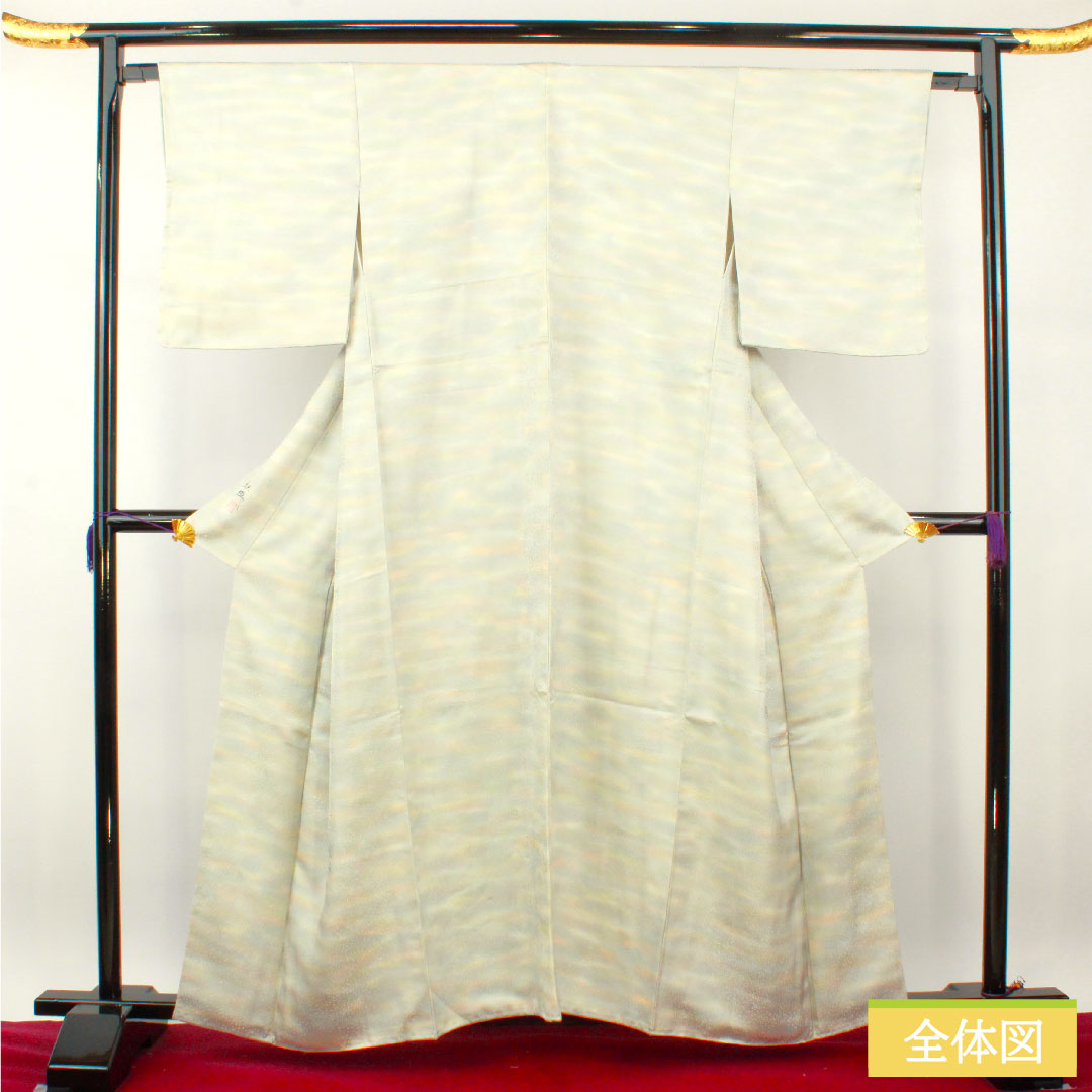 Plain color, pure silk, length 159.5cm, sleeve length 64.5cm, gradation dyeing, one crest, sedge, lined, S rank, gradation style, 1114001332399