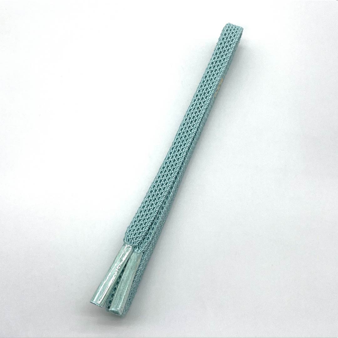 Obijime Silk S-rank Light Blue Hiragumi For Summer Length approx. 156cm Width approx. 1cm Semi-formal Blue 1135006072324
