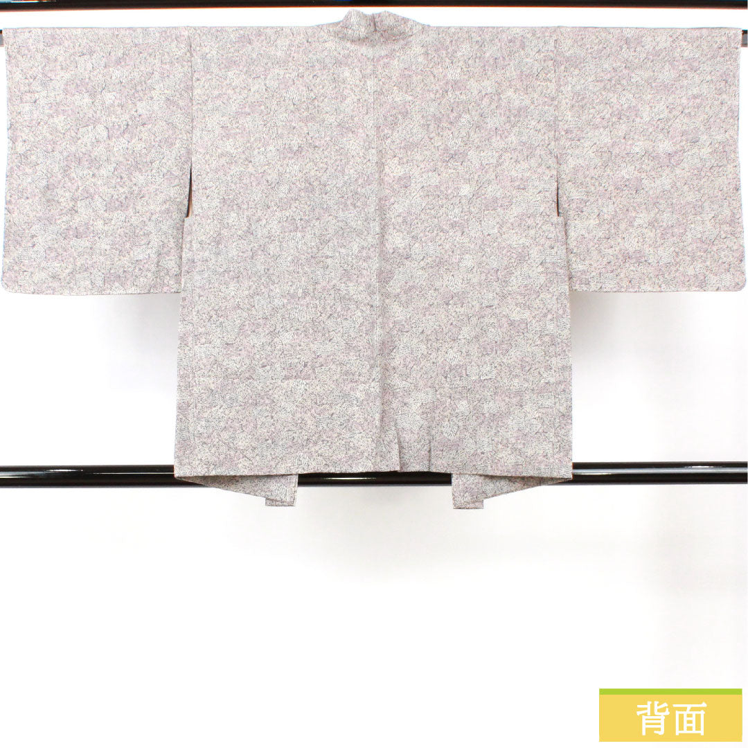 羽織 正絹 身丈77cm 裄丈64.5cm 抽象模様 Aランク 袷 グラデーション系 1117001133999