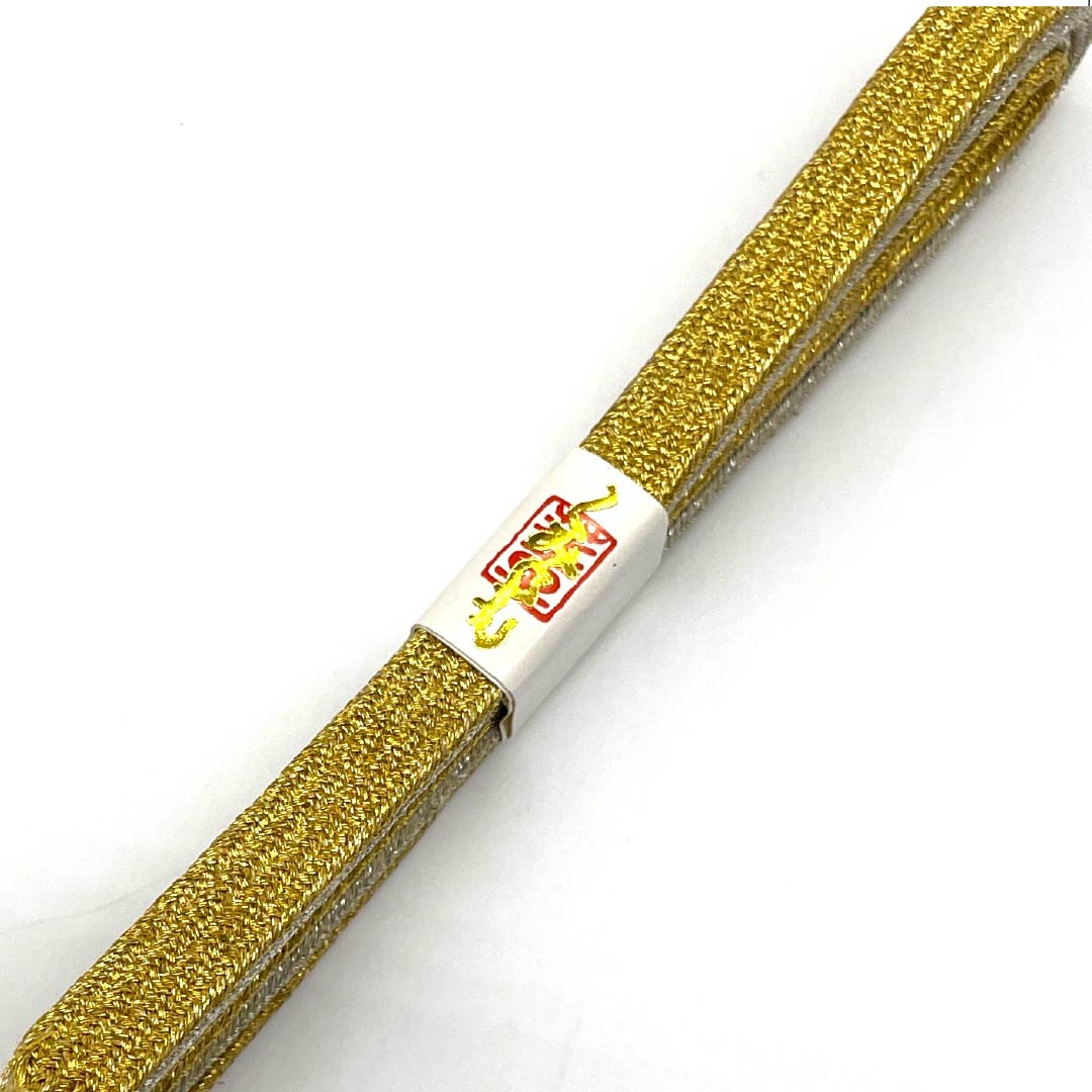 帯締め 正絹 Aランク 金色(きんいろ) 銀色(ぎんいろ) 留袖用 長さ約173cm 幅約1cm フォーマル 金系 1135003883421