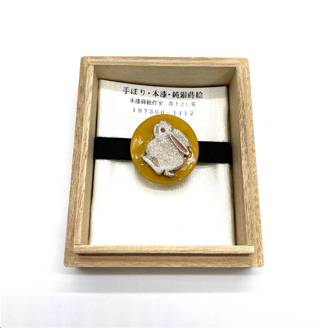 (新旧货) 腰带扣 莳绘 休闲 小麦色 纯银莳绘 手工雕刻 真漆 长约3.5厘米 宽约3.5厘米 S级 棕色 1137000722914