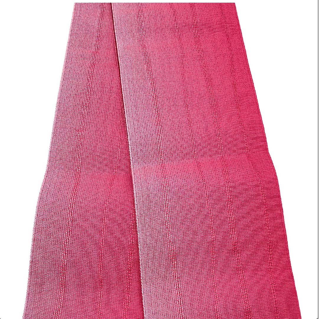 半幅帯 木綿 韓藍色(からあいいろ) グラデーション 無地 リバーシブル 帯丈400cm 赤系 Aランク 1125000973312