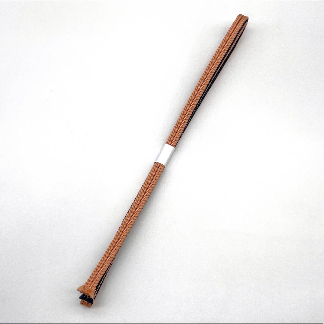 (新品)帯締め 正絹 NEWランク 三分紐 鮭色(さけいろ) 帯留め用 長さ約122cm 幅約0.9cm カジュアル ピンク系 1135005831313