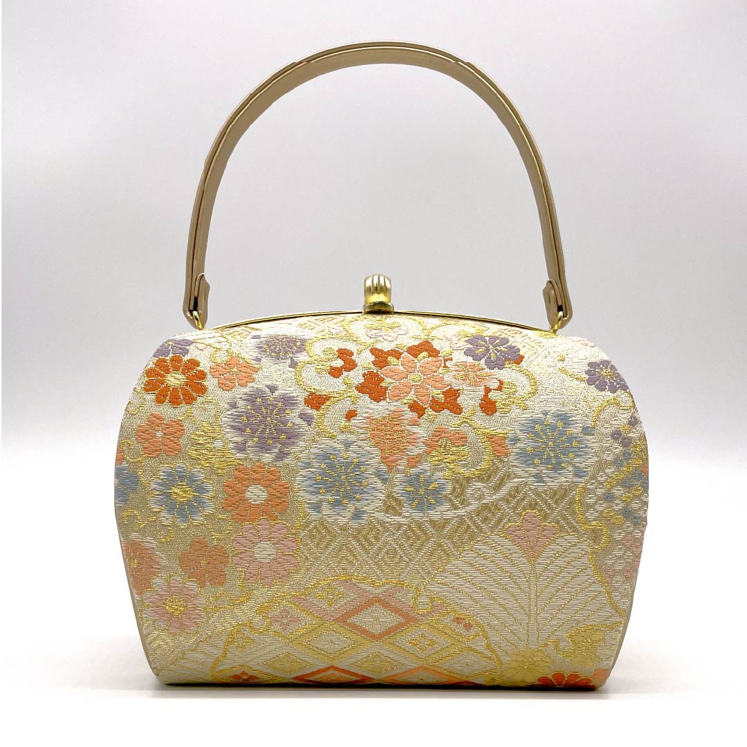 和装バック フォーマル 金色(きんいろ) 振袖用 古典柄 吉祥文様 金系 Aランク 113900040321