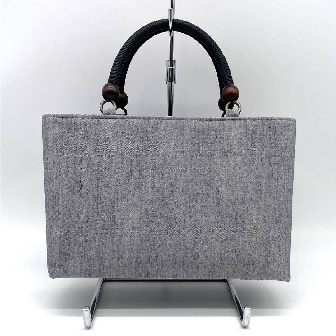 リサイクル着物】（新古品）和装バッグ カジュアル NEWランク 紬