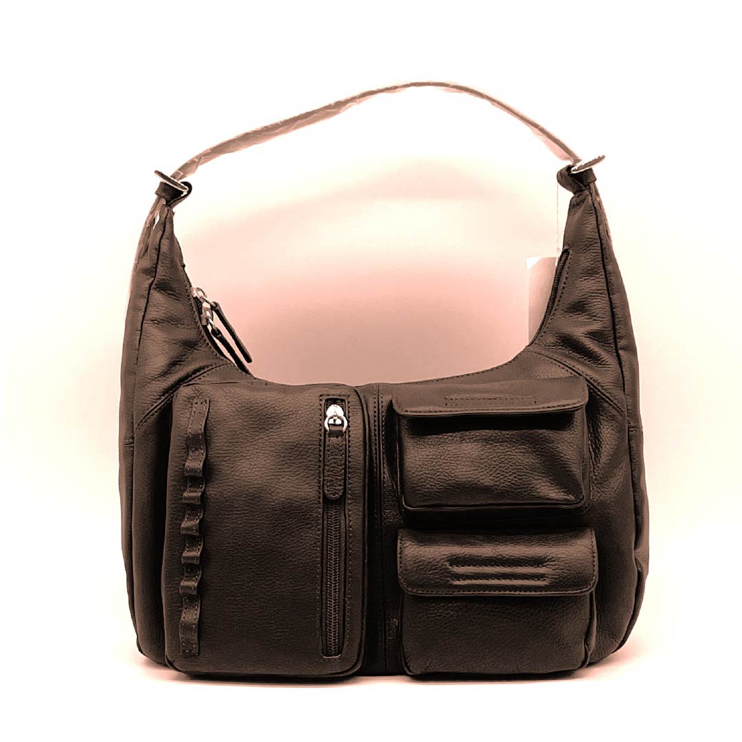 (新古品) 洋装バッグ 牛革 Aランク 新古品 牛革 ワンショルダー 茶系 119700019314