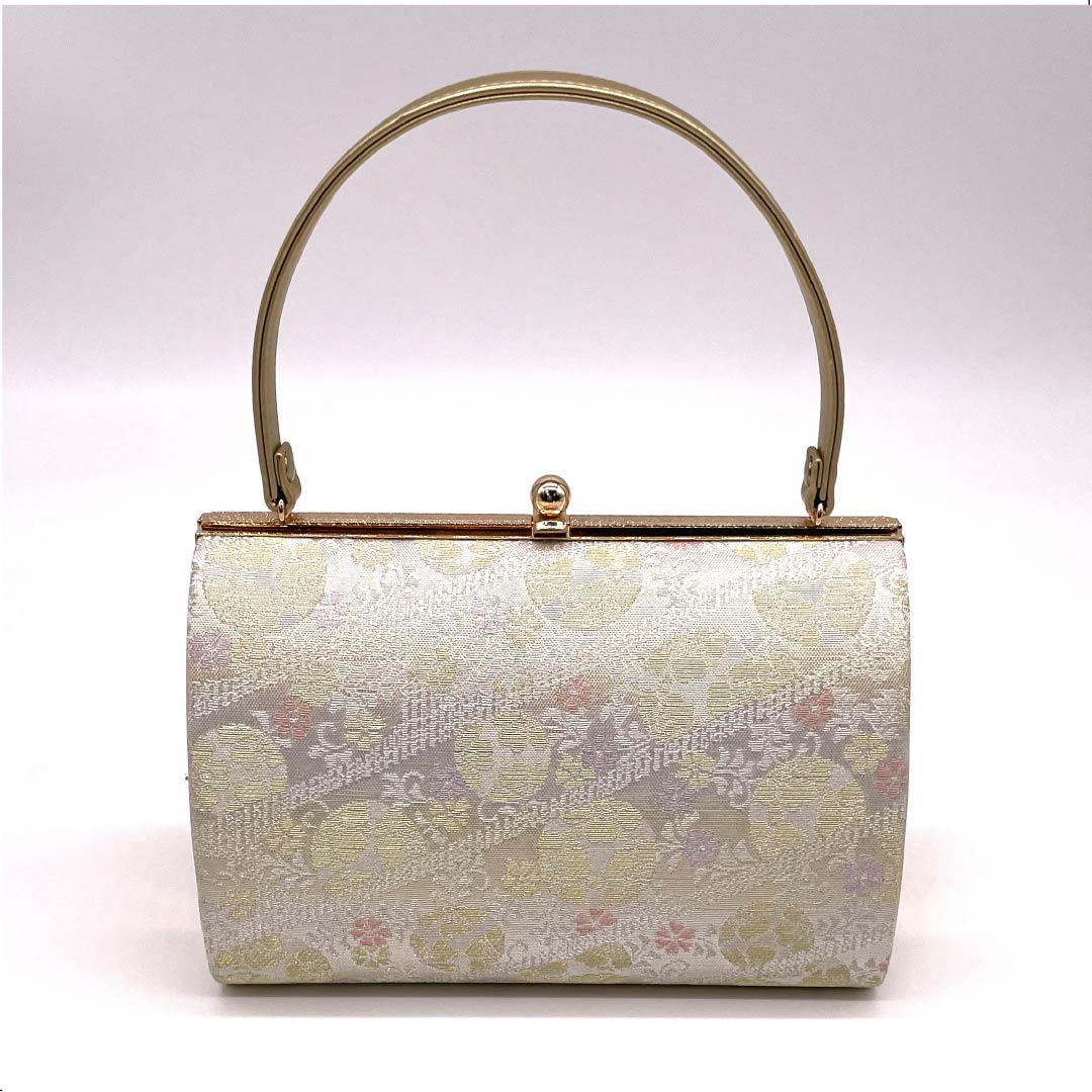 和装バック フォーマル 金色(きんいろ) 花柄 古典柄 留袖用 金系 Sランク 113900027221