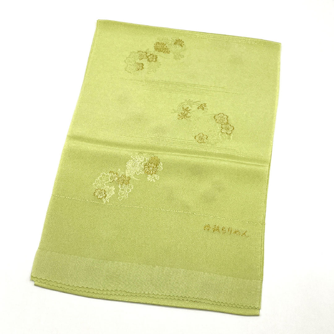 リサイクル着物】（新古品）帯揚げ 正絹 NEWランク セミフォーマル