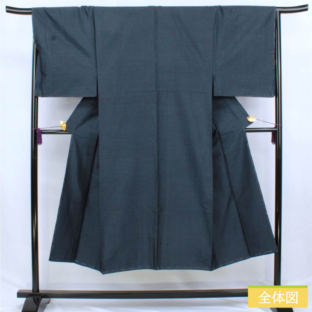 平和屋着物○男性 本場大島紬 アンサンブル 100亀甲 総詰め 正絹 逸品  