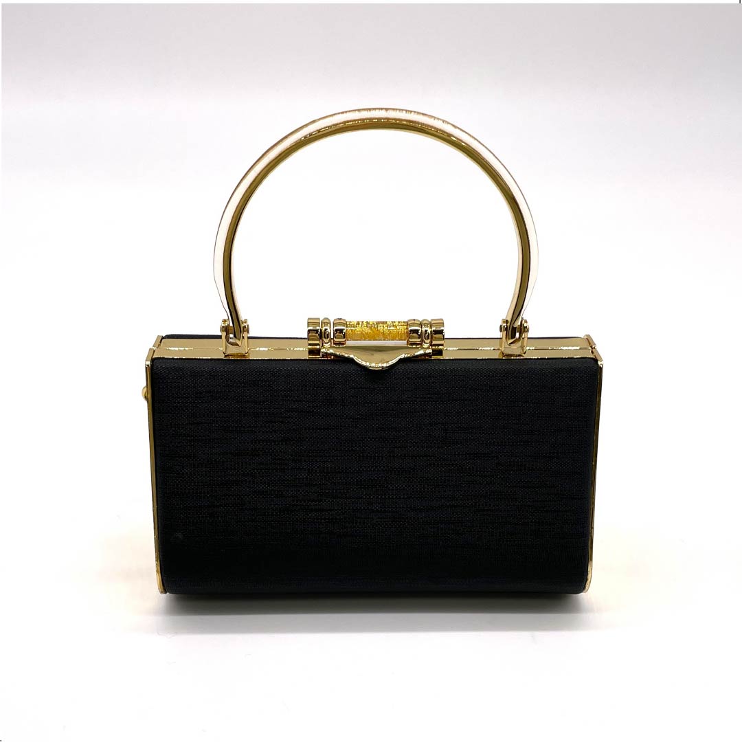 パーティバッグ セミフォーマル 黒色(くろいろ) X.CLUSIVE PARIS 2way 黒系 Aランク 113900001310