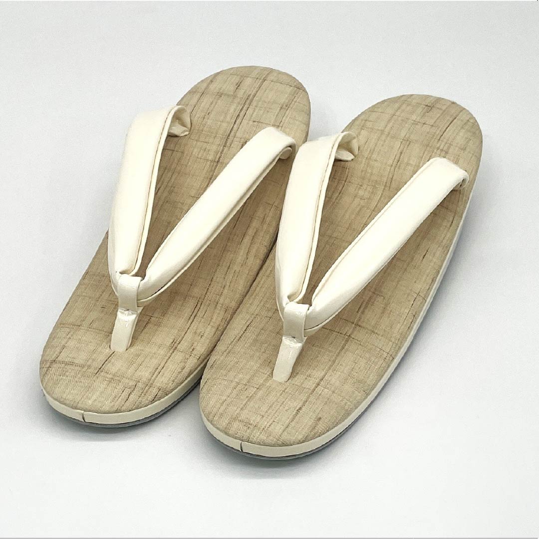 (Like New) Hemp Zori Sandals, New Condition, Casual, Single-Core, For Single-Layer Kimono, Summer, Length 23.5cm, Size M, Beige, Item Number 1122001451325