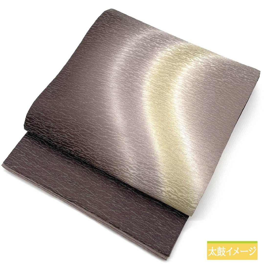 袋帯 正絹 染め帯 抽象模様 帯丈500cm Sランク ポイント柄 セミフォーマル グラデーション系 1123014752499