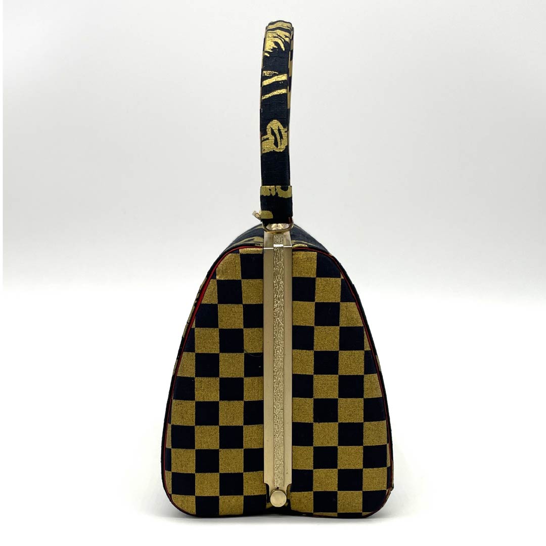 和装バック カジュアル 黒色(くろいろ) 風神 ハンドメイド作家 黒系 NEWランク 113900036110