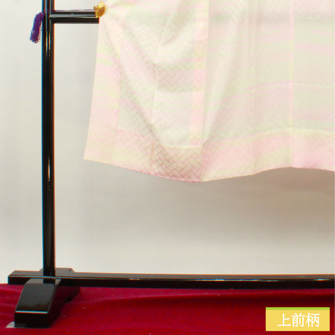 長襦袢 正絹 身丈126cm 裄丈63cm 単衣 ボカシ染 身上げ有り Sランク ピンク系 1129000652313