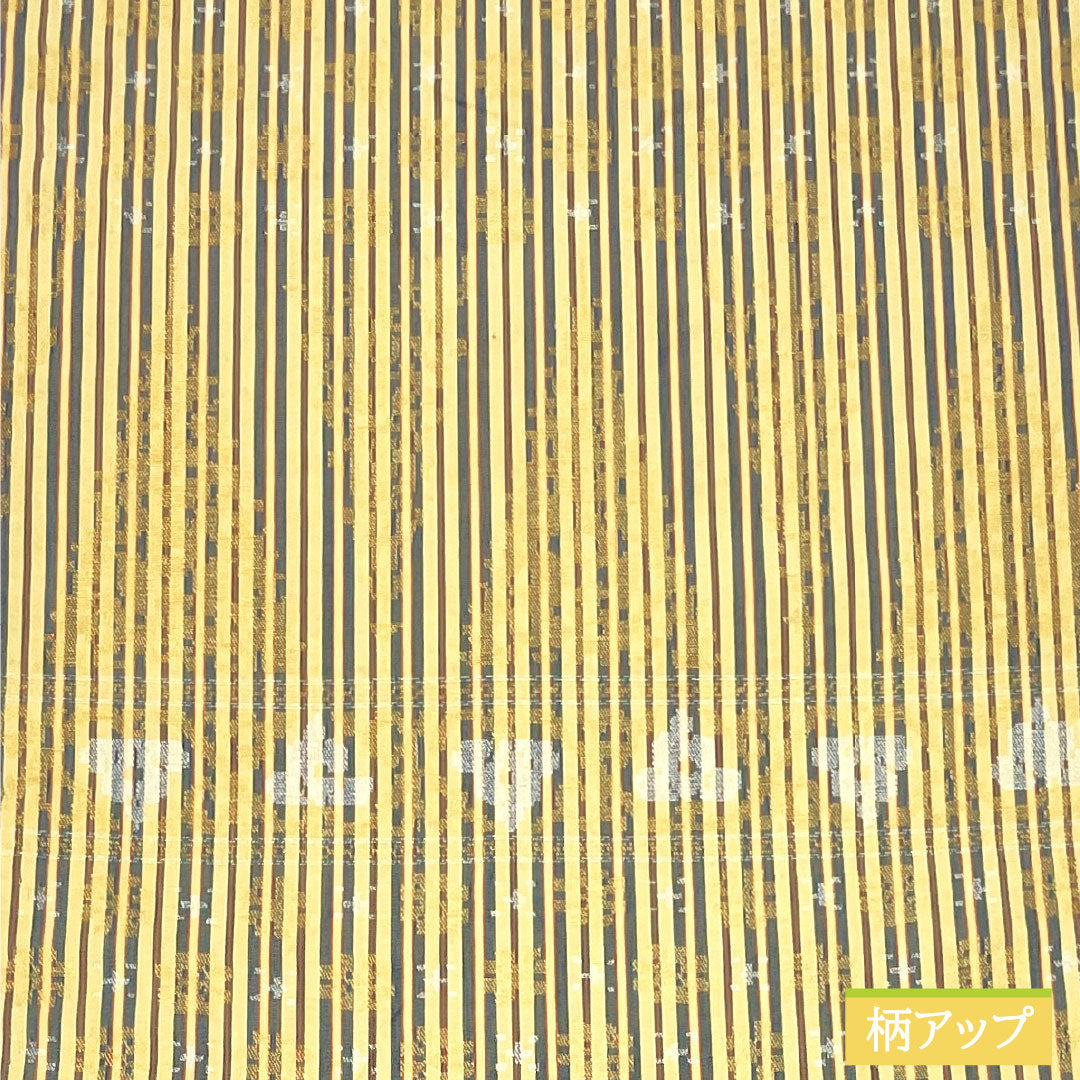 (未仕立)袋帯 正絹 Aランク 桝屋高尾 西陣織 渡来錦 平織り 手織り 帯丈432cm 全通 セミフォーマル ベージュ系 1123016913325