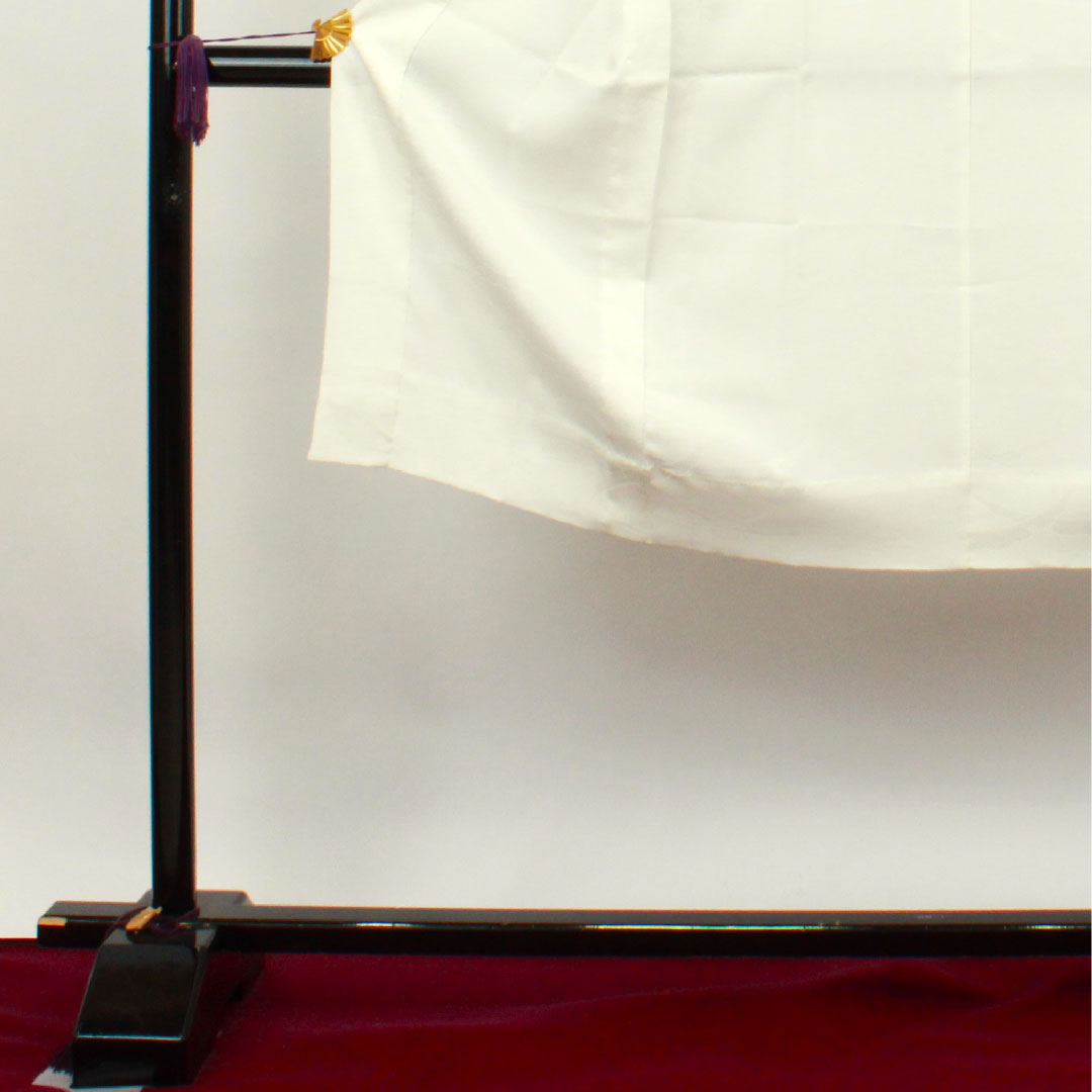 長襦袢 正絹 身丈123cm 裄丈65cm 単衣 フォーマル 露芝 Sランク 白系 1129000512111