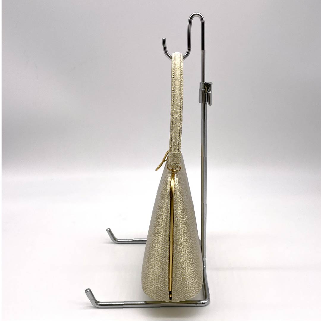 和装バック フォーマル 金色(きんいろ) 留袖用 古典柄 紗綾形模様 金系 Sランク 113900007221