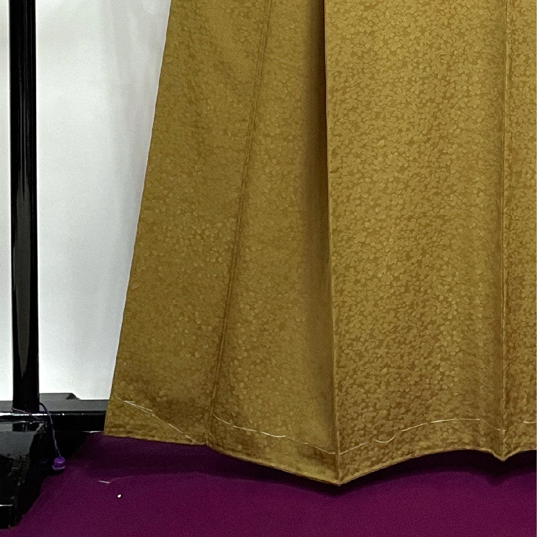 色無地 利休茶色 あたらし喜重郎 工房夢ひょうたん 黄櫨染 蛍 身丈157cm 裄丈66cm 袷 正絹 Sランク 緑系 1114000512319