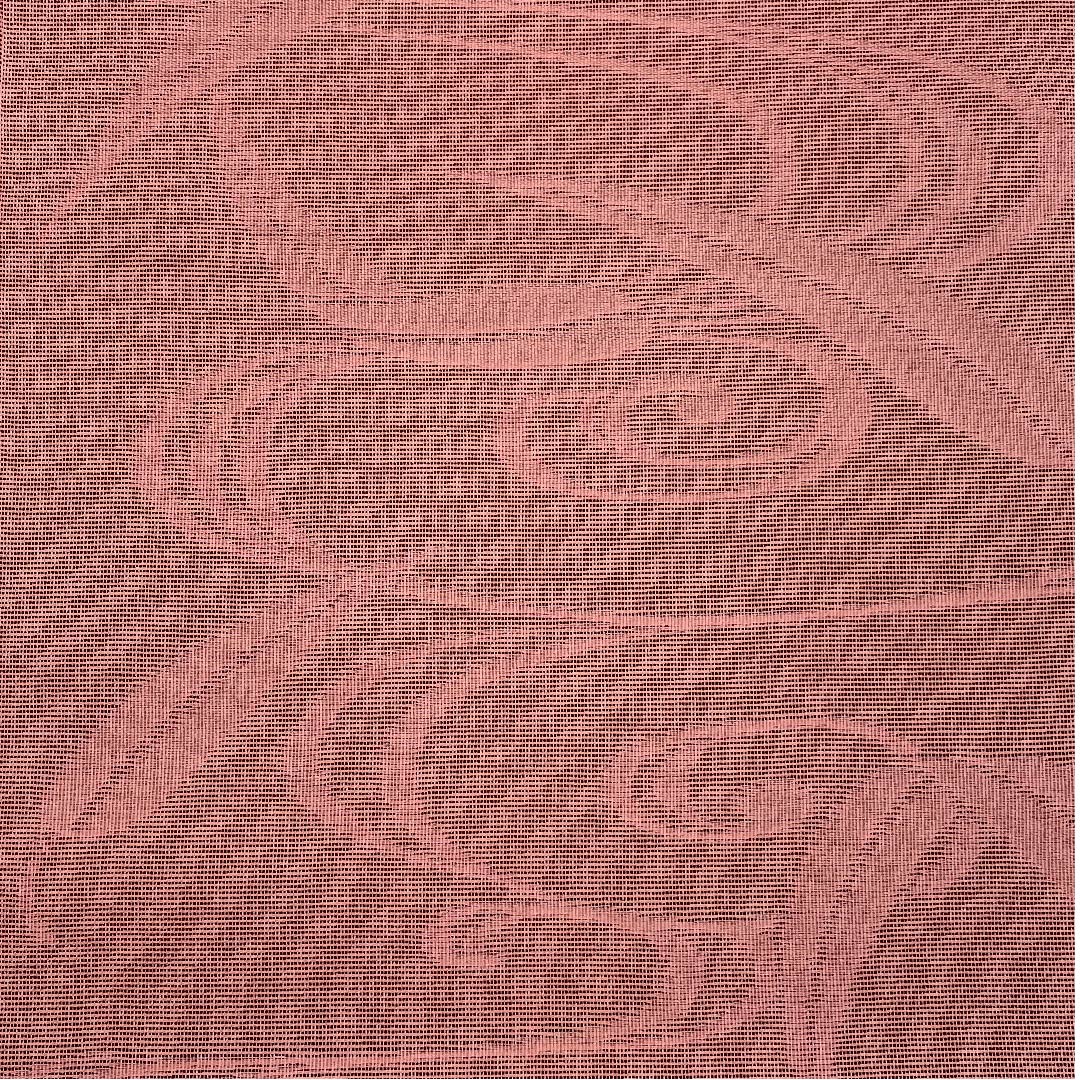 名古屋帯 浅蘇芳色 夏帯 観世流水 笹 紗 帯丈354cm 正絹 Sランク 六通 セミフォーマル ピンク系 1124004142313 開き仕立て