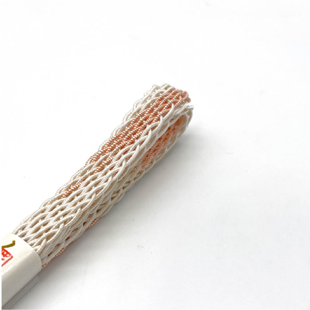 帯締め 正絹 四分紐 白色(しろいろ) 夏用 長さ約166.5cm 幅約1.5cm カジュアル Sランク 白系 1135003272311