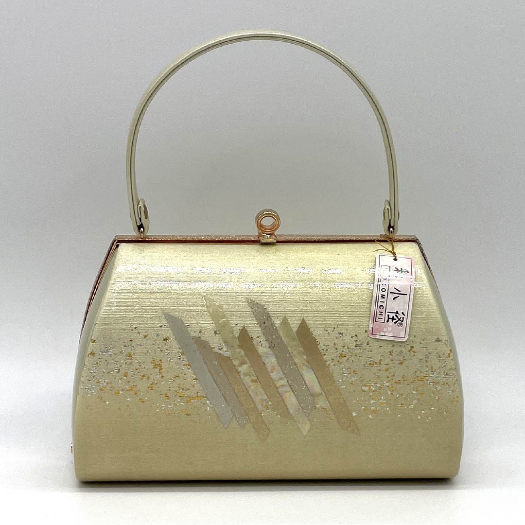 (新古品)草履バッグセット フォーマル Aランク 螺鈿 Mサイズ 黄系 1133000373323