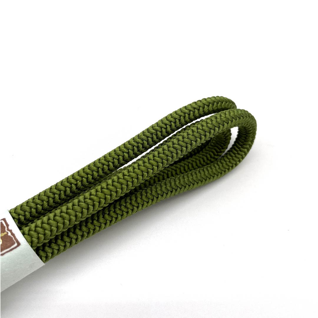 (New old stock) Obijime (sash fastener) Pure silk, quarter string, light green, rounded, new old stock, length approx. 153cm, width approx. 0.7cm, casual, S rank, green, 1135001262919