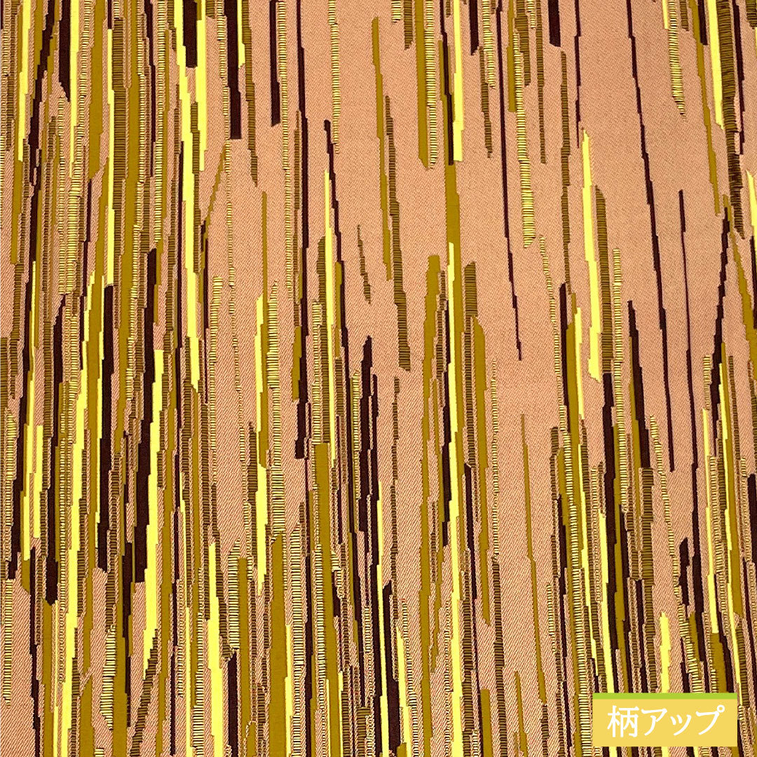 袋帯 正絹 Sランク 紅退色(あらそめいろ) 西陣織 抽象模様 帯丈436cm 六通 カジュアル 紫系 1123016842320