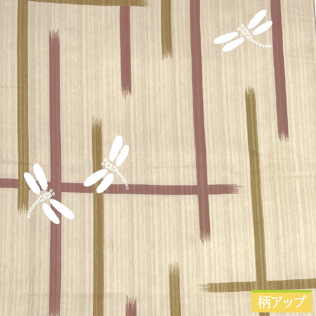 (京袋帯)名古屋帯 ポリエステル Sランク 蒸栗色(むしぐりいろ) 染め帯 京袋帯 リバーシブル 帯丈380cm 全通 カジュアル ベージュ系 1124010972425 開き仕立て