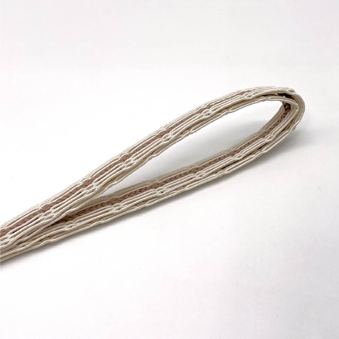 (New) Obi-jime, Pure Silk, NEW Rank, Saga-nezuiro (dark gray with a hint of brown), For unlined kimonos, For summer, Length approx. 164cm, Width approx. 1.4cm, Casual, Brown tones, 1135005621314