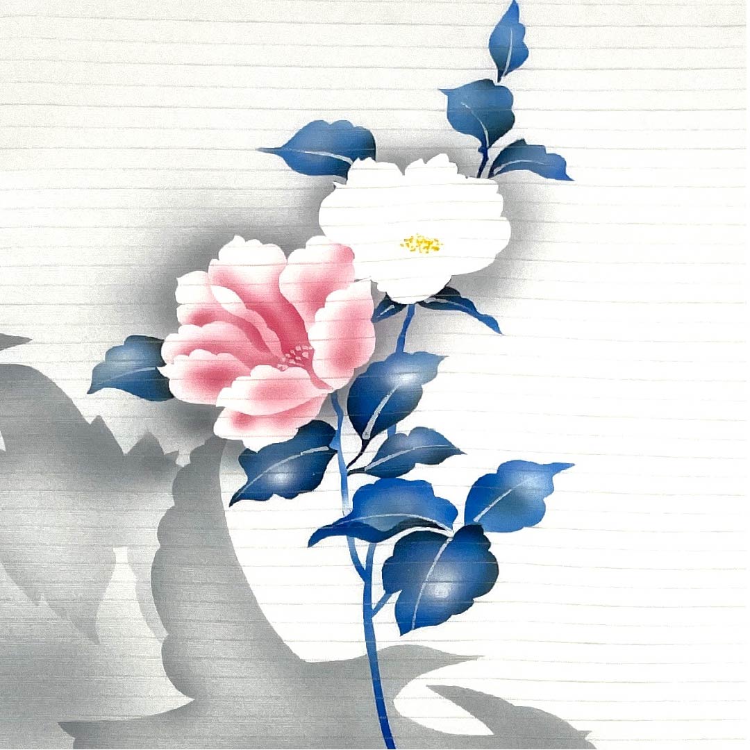 名古屋帯 白色 夏帯 絽 牡丹 染帯 帯丈373cm 正絹 Bランク ポイント柄 カジュアル 白系 1124004504311 名古屋仕立て