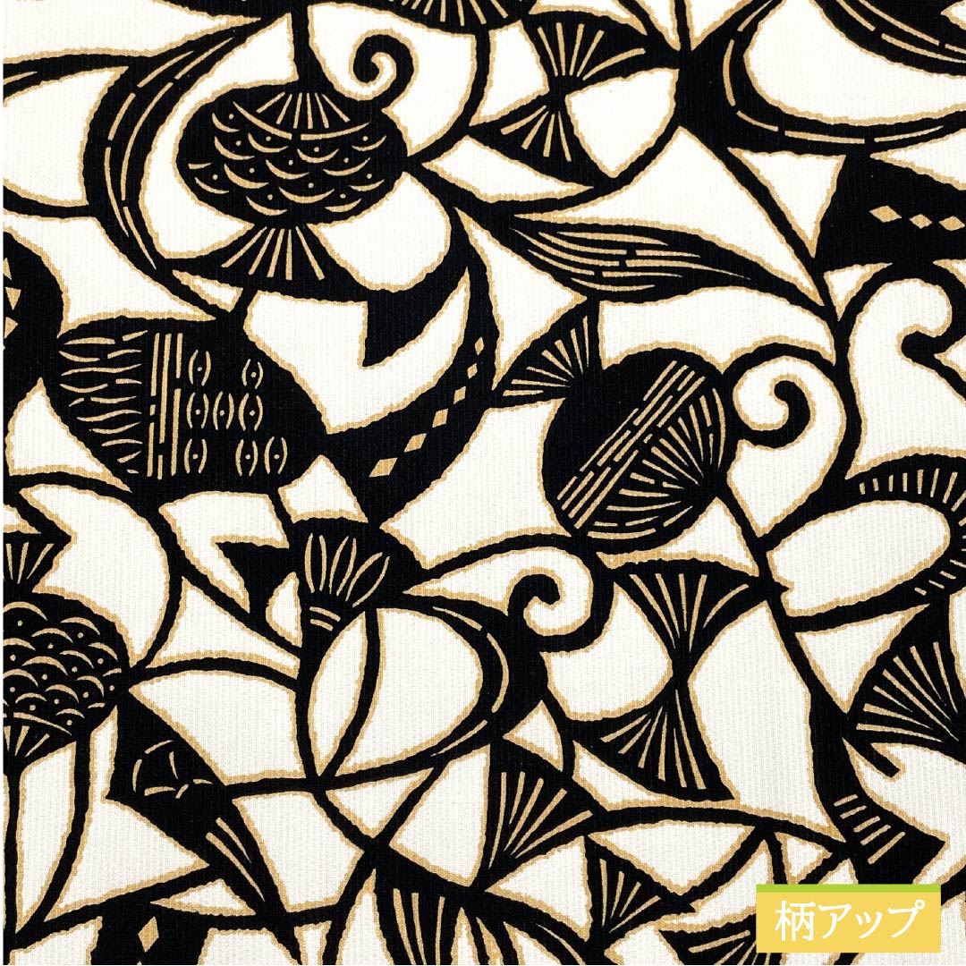 袋帯 正絹 胡粉色(ごふんいろ) 抽象模様 帯丈450cm Sランク 全通 カジュアル 白系 1123012482411