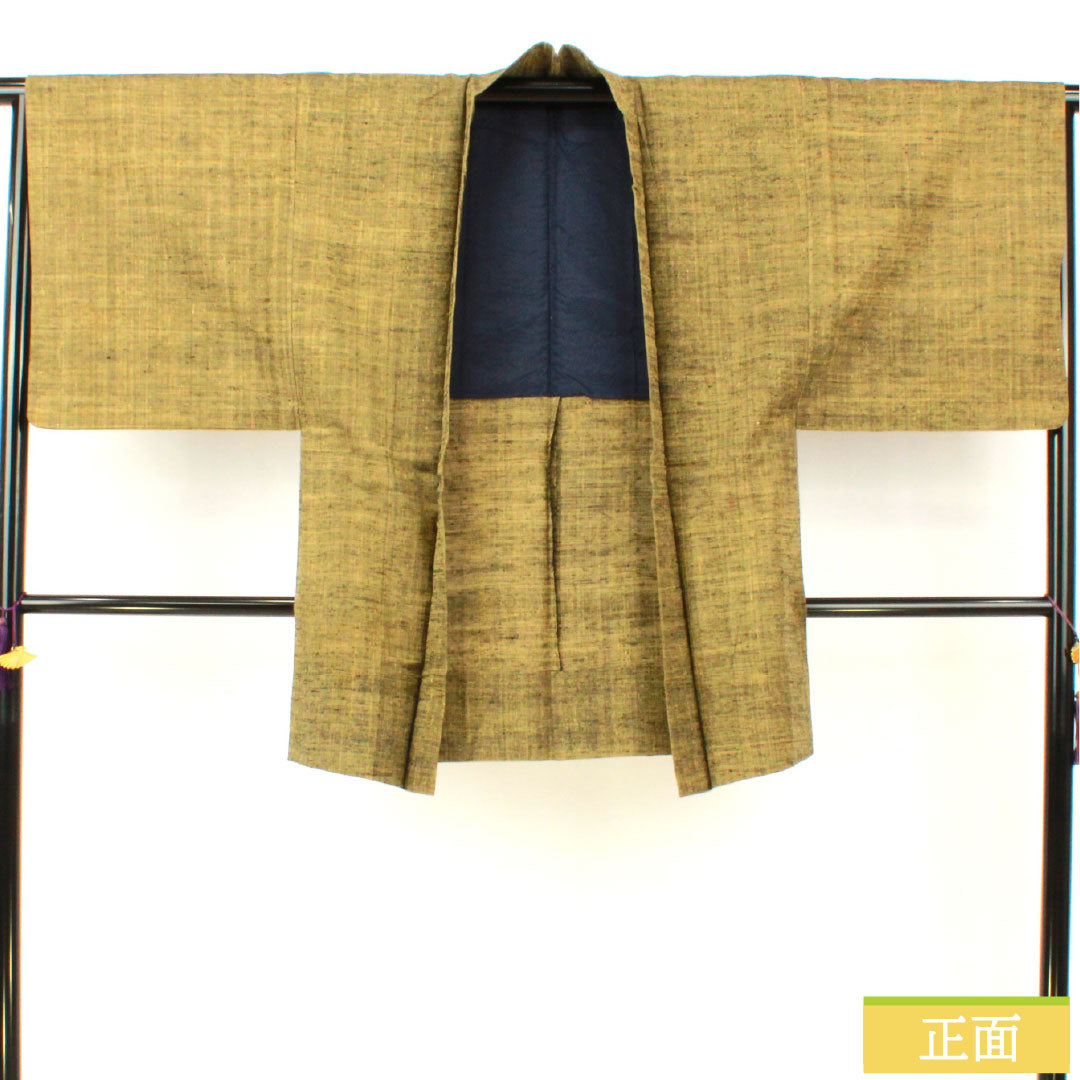 男物 正絹 Aランク 身丈87.5cm 裄丈66.5cm 紬地 グラデーション系 1119001583199