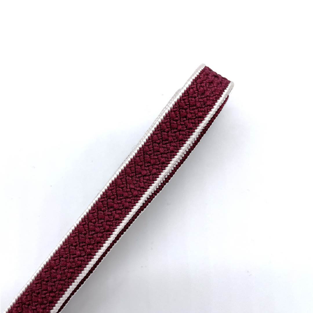 (New old stock) Obijime (belt fastener) Pure silk 3-minute string Dark red (monkfish color) Goshima string New old stock Length approx. 129cm Width approx. 0.9cm Casual S rank Red 1135000632312