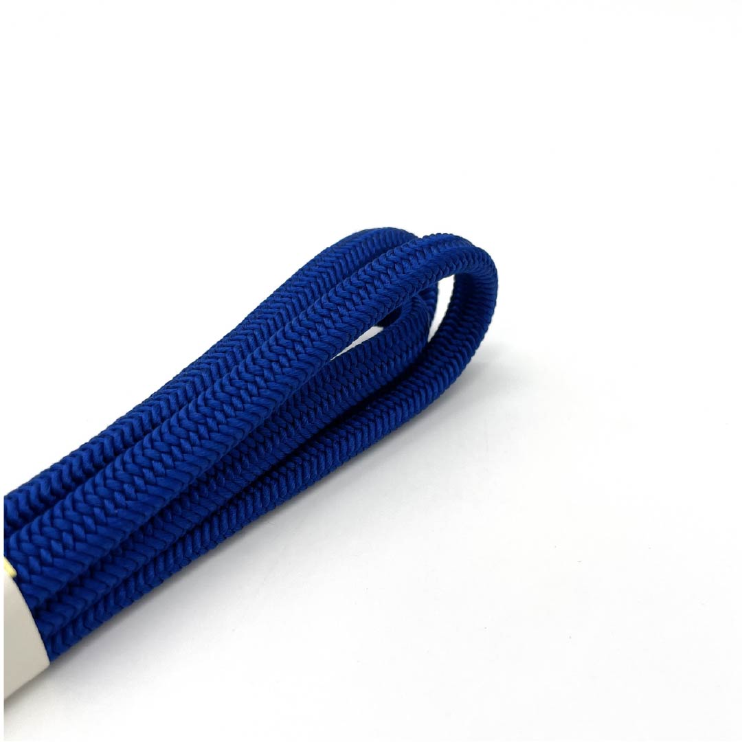 (New old stock) Obijime (belt sash) Pure silk Deep bellflower color Crown set New old stock Length approx. 151.5cm Width approx. 1cm Semi-formal NEW rank Blue 1135003541317