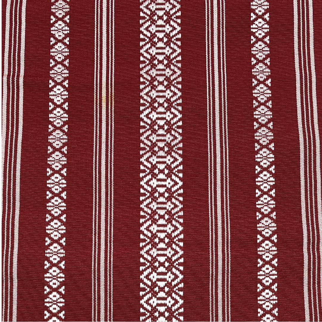 半幅帯 正絹 帯丈372cm 牛血紅色(ぎゅうけつこういろ) 献上柄 博多織 赤系 Aランク 1125001403312