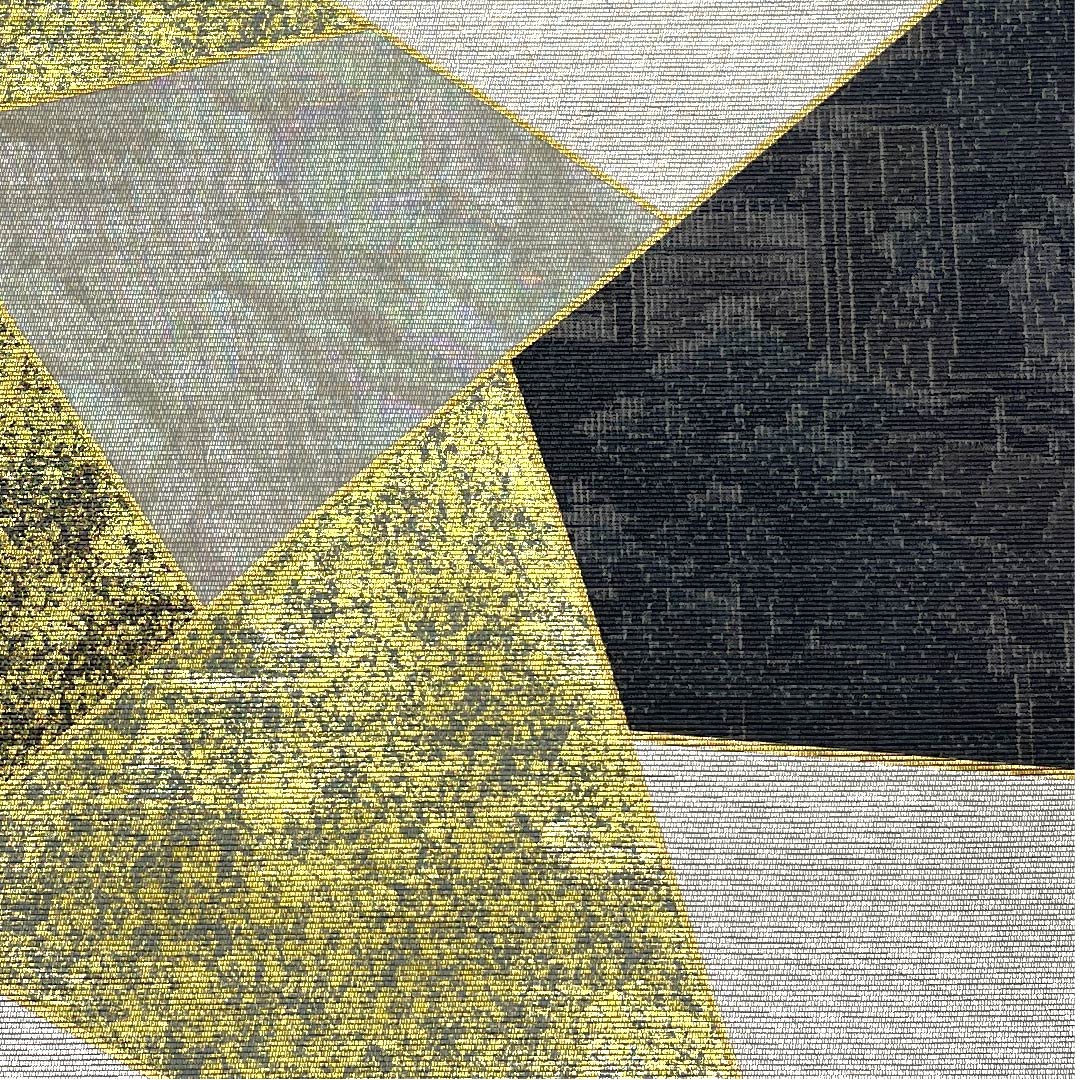 袋帯 黒色 切り嵌め 大島紬 帯丈432cm 正絹 Sランク 六通 フォーマル 黒系 1123008762310