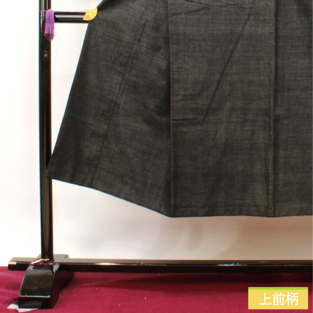 男物 正絹 身丈138.5cm 裄丈71cm Sランク 袷 黒系 1119000662310