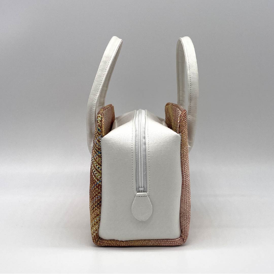 (新古品)和装バッグ セミフォーマル NEWランク 三軸組織 西陣織 利休バッグ グラデーション系 113900096199