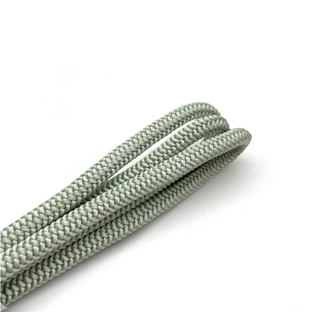 (新古品) 帯締め 正絹 四分紐 薄浅葱色(うすあさぎいろ) 丸ぐけ 新古品 長さ約153cm 幅約0.7cm カジュアル Sランク 緑系 1135001242919