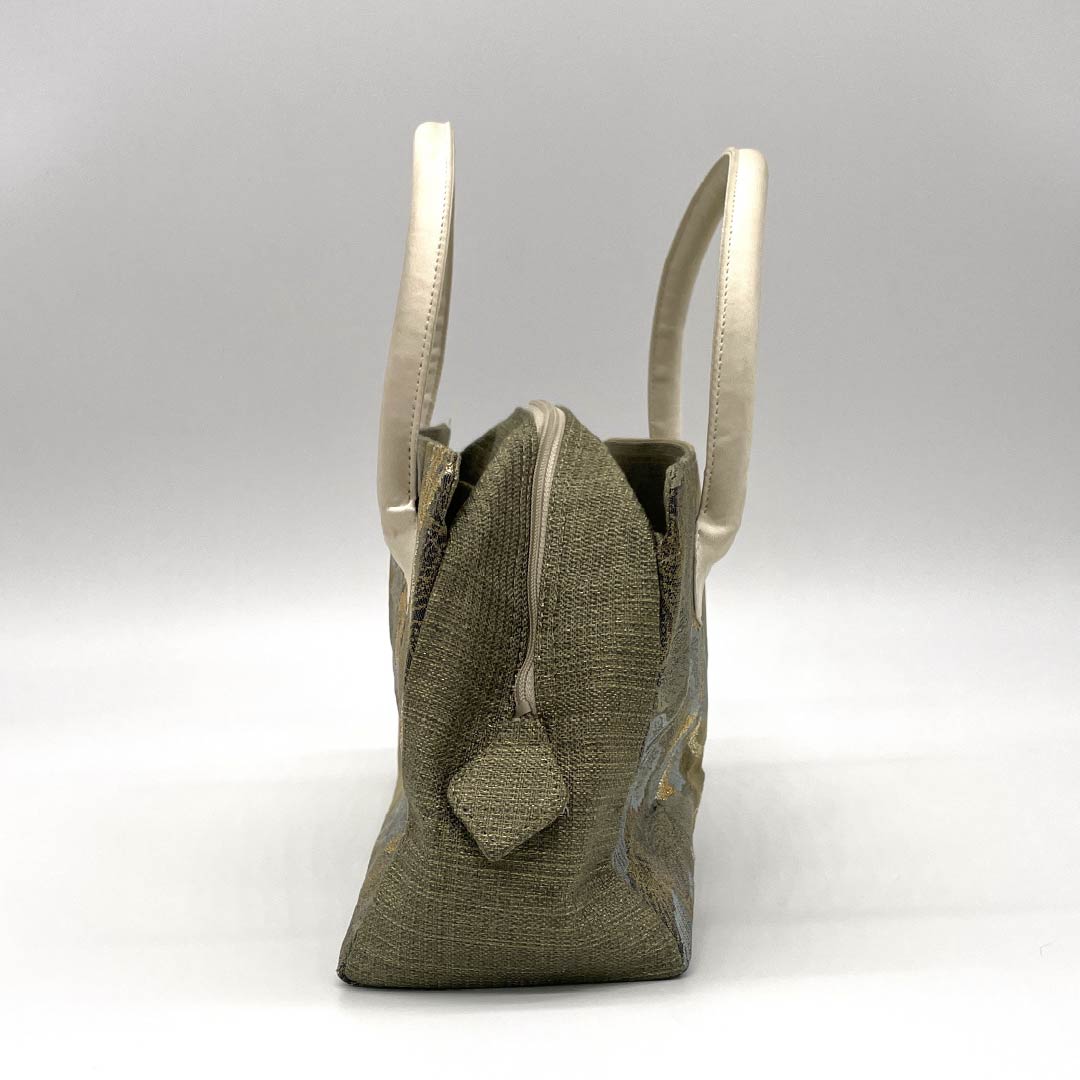 Casual Japanese style bag, raw wall color, Rikyu bag, owl, brown, A rank, 113900059314