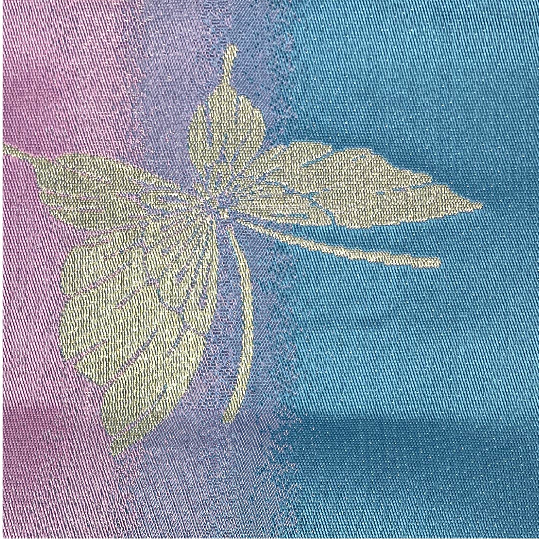 半幅帯 ポリエステル 蝶 帯丈336cm グラデーション系 Aランク 1125001683399