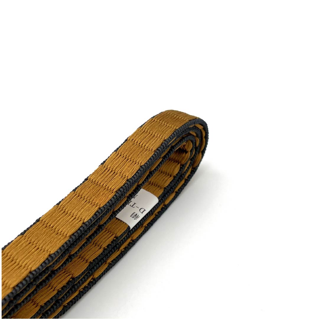 (新古品) 帯締め 正絹 NEWランク 駱駝色(らくだいろ) 長さ約161cm 幅約1.4cm カジュアル 茶系 1135004651314