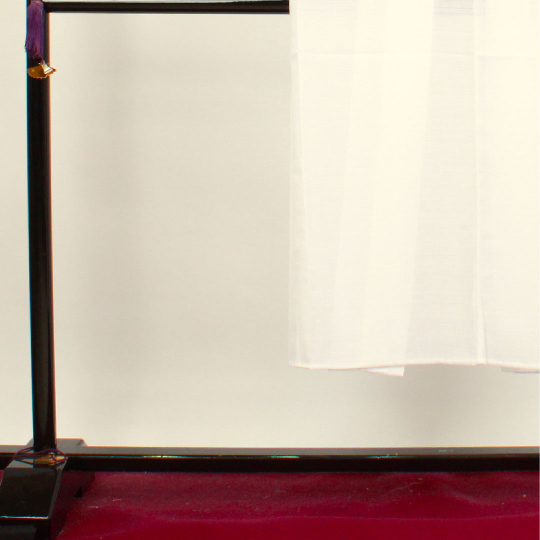 長襦袢 ポリエステル 身丈139cm 裄丈66cm 夏物 洗える着物 絽 Sランク 白系 1129000442511