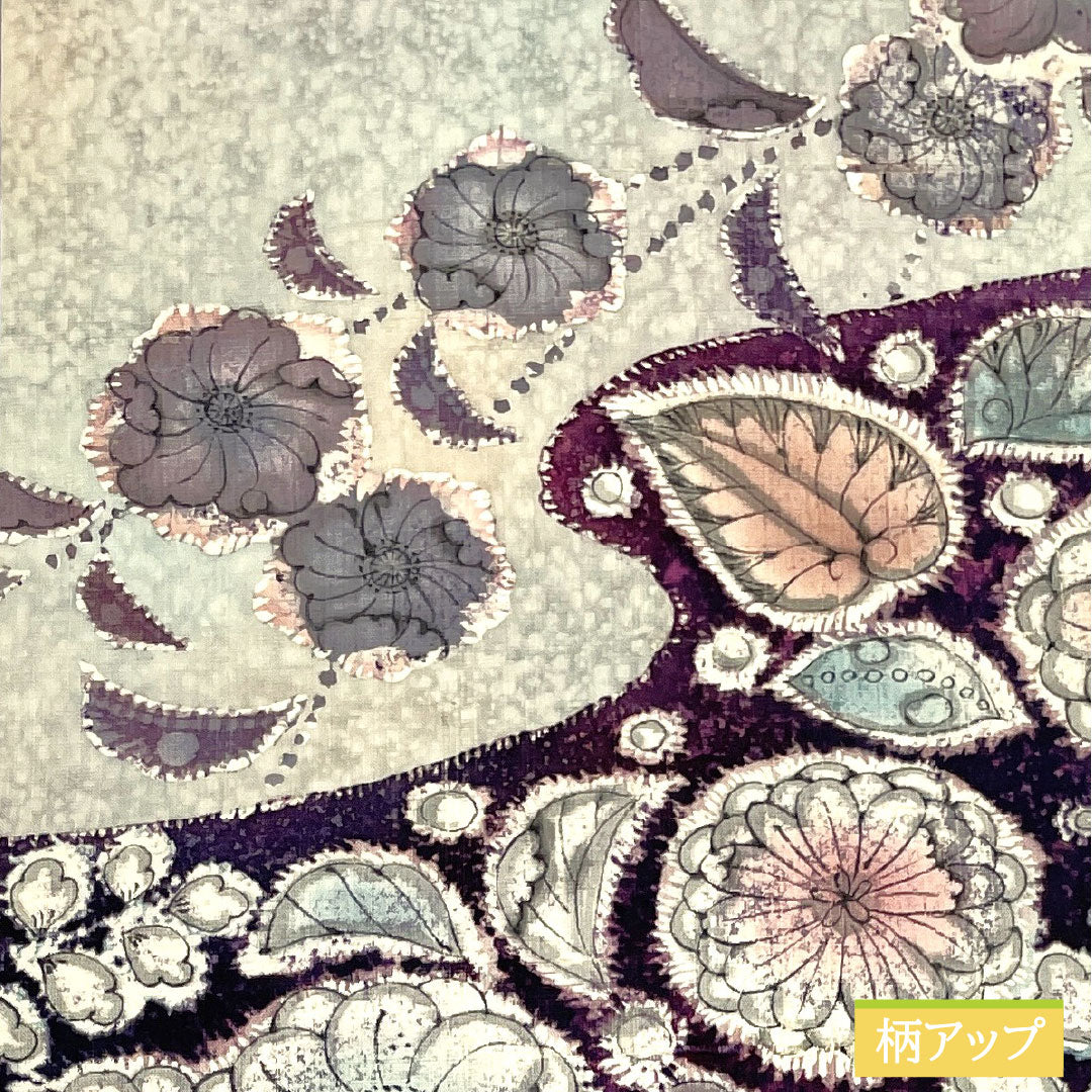 袋帯 正絹 Aランク 染め帯 辻ヶ花 紬地 帯丈460cm ポイント柄 カジュアル グラデーション系 1123017113499