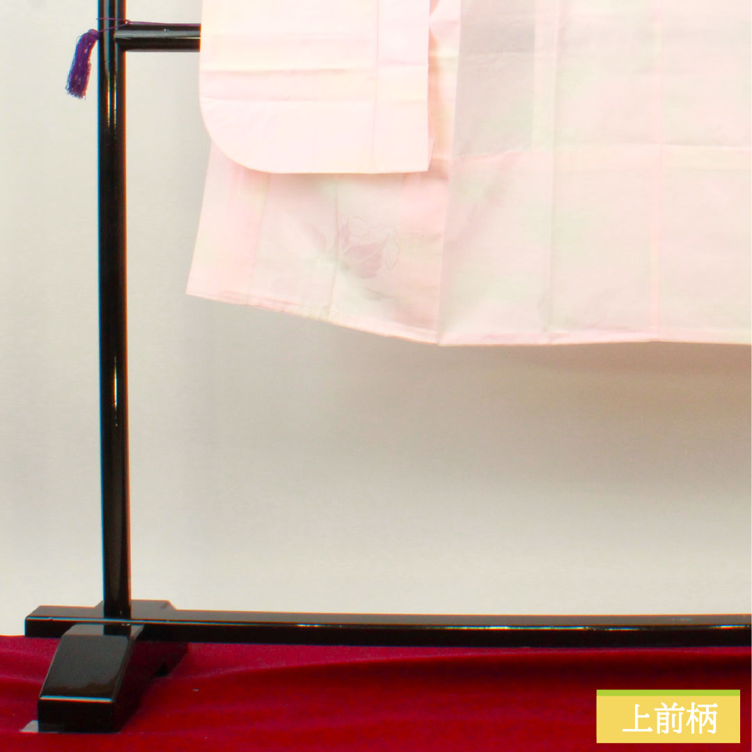 長襦袢 ポリエステル 身丈122cm 裄丈62.5cm 単衣 振袖用 ボカシ染 洗える着物 Sランク ピンク系 1129000612213