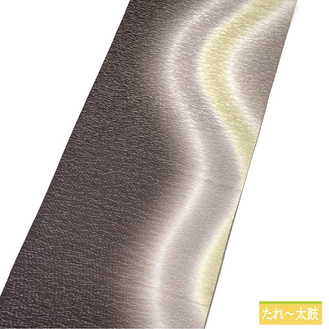 袋帯 正絹 染め帯 抽象模様 帯丈500cm Sランク ポイント柄 セミフォーマル グラデーション系 1123014752499