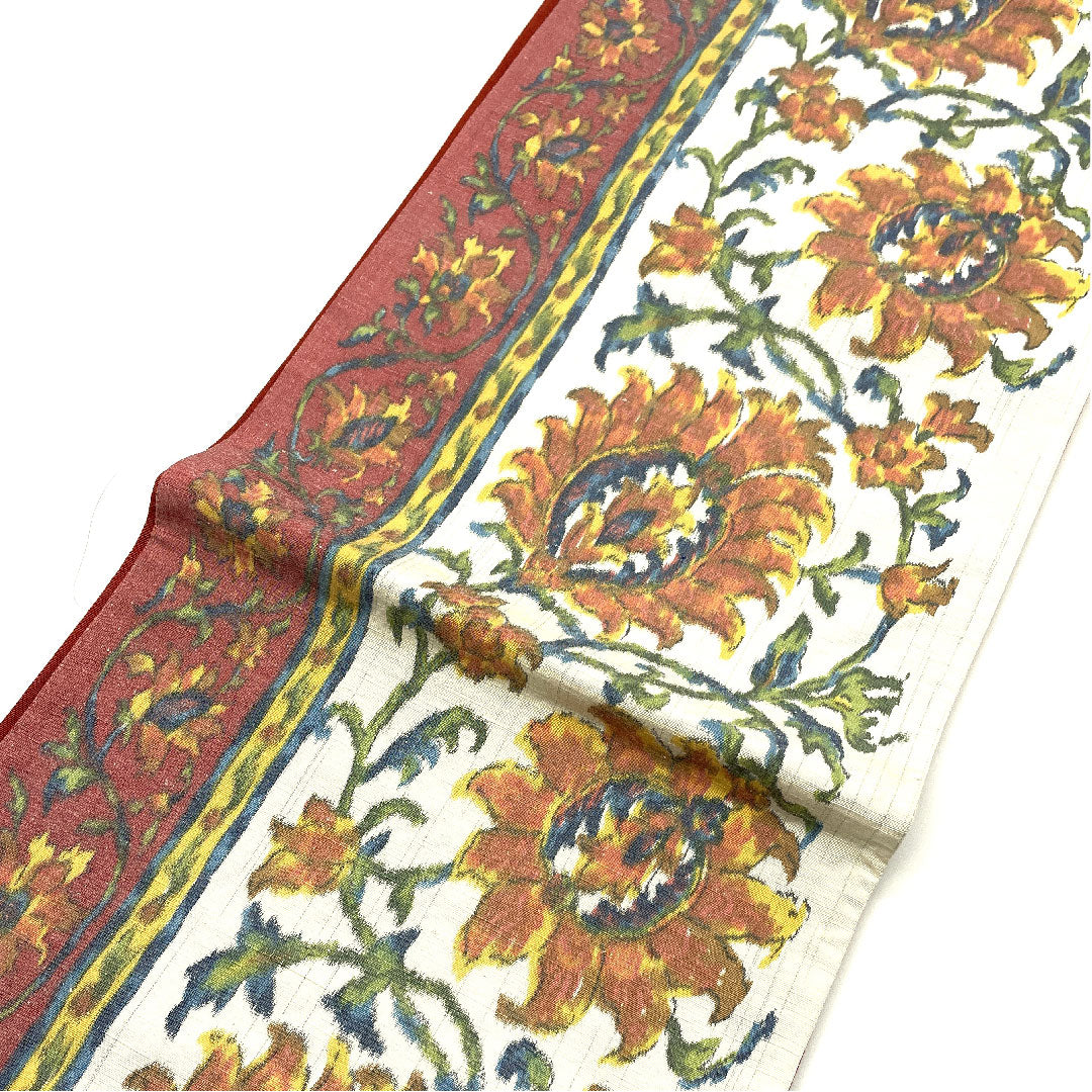 袋帯 抽象模様 全通 紬地 証紙番号205 帯丈422cm 正絹 Sランク 全通 カジュアル 白系 1123004182311